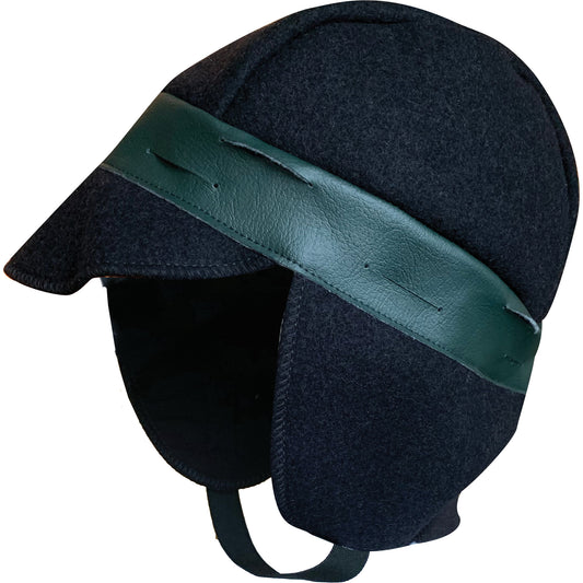 Gants Laurentide Safety Helmet Winter Liner, Sheep Lining, One Size, Navy Blue