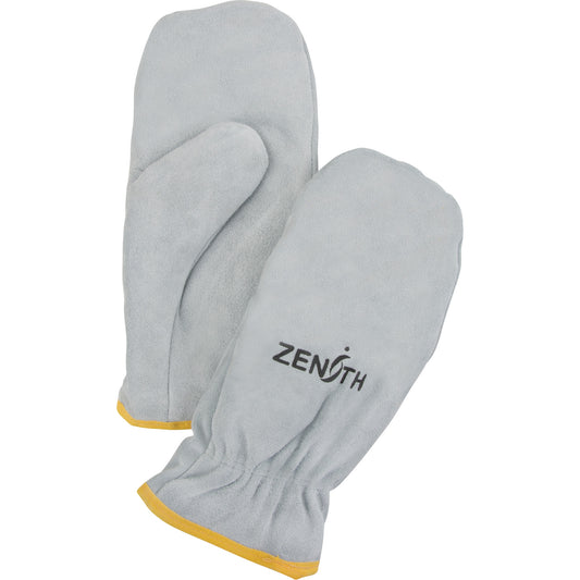 Zenith Safety Products Boa Lined Split Grain Winter Mitts, Size One Size, Mitt