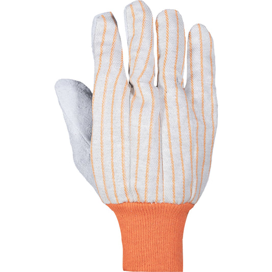 Superior Glove Works Ltd. Endura® Leather Palm Gloves, Large, Split Leather Palm