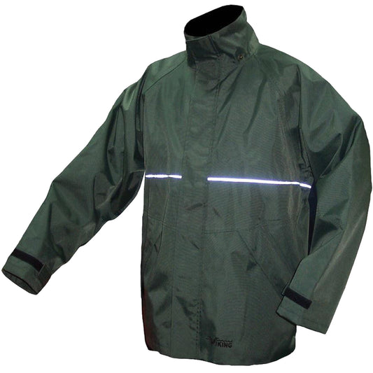 Viking Journeyman Waterproof Jacket, Nylon, Medium, Green