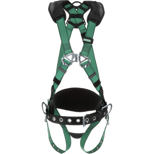 MSA V-Form™ Construction Harness, CSA Certified, Class AP, Large/Medium, 400 lbs. Cap.