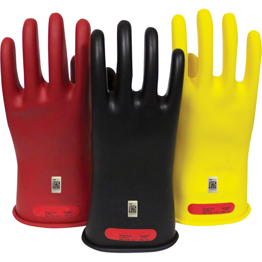 Enespro Arcguard Rubber Voltage Gloves, Size 9, 10" L