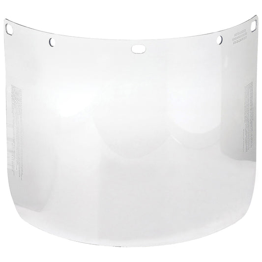 Protective Industrial Products Dynamic™ Formed Faceshield, Copolyester/PETG, Clear Tint