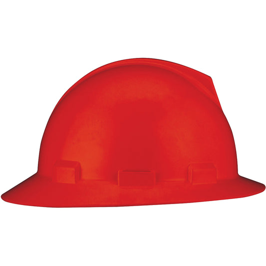 Protective Industrial Products Dynamic™ Annapurna™ Full Brim Hardhat, Ratchet Suspension, Red
