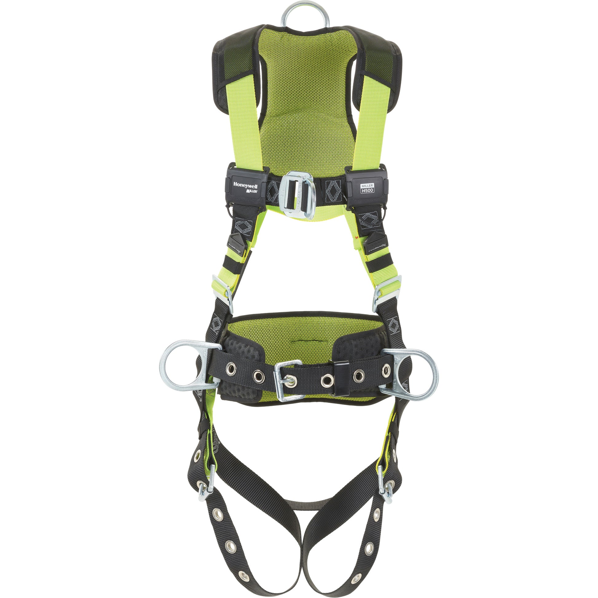 Honeywell Miller® H500 Construction Comfort Full Body Harness, CSA Certified, Class ADLP, 420 lbs. Cap.