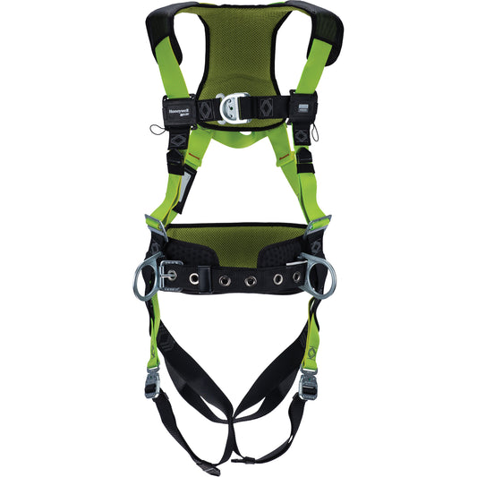 Honeywell Miller® H500 Construction Comfort Full Body Harness, CSA Certified, Class ADLP, Medium/Small, 420 lbs. Cap.