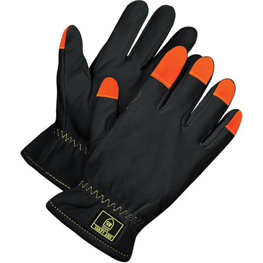 Bob Dale Gloves Deny™ Driver's Gloves, 3X-Large, Grain Goatskin Palm