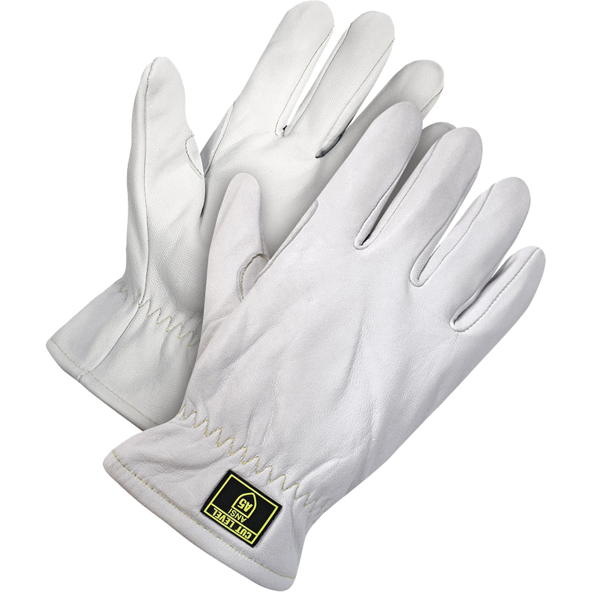 Bob Dale Gloves Cut-X™ Driver's Gloves, Size X-Large, Goatskin Shell, ASTM ANSI Level A5