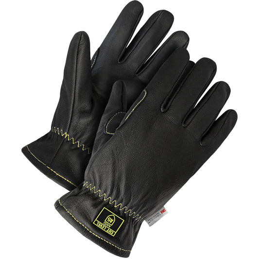 Bob Dale Gloves Deny™ Winter Lined Oil Resistant Gloves, Size 3X-Large, Goatskin Shell, ANSI/ISEA 105 Level 4/ASTM ANSI Level A5