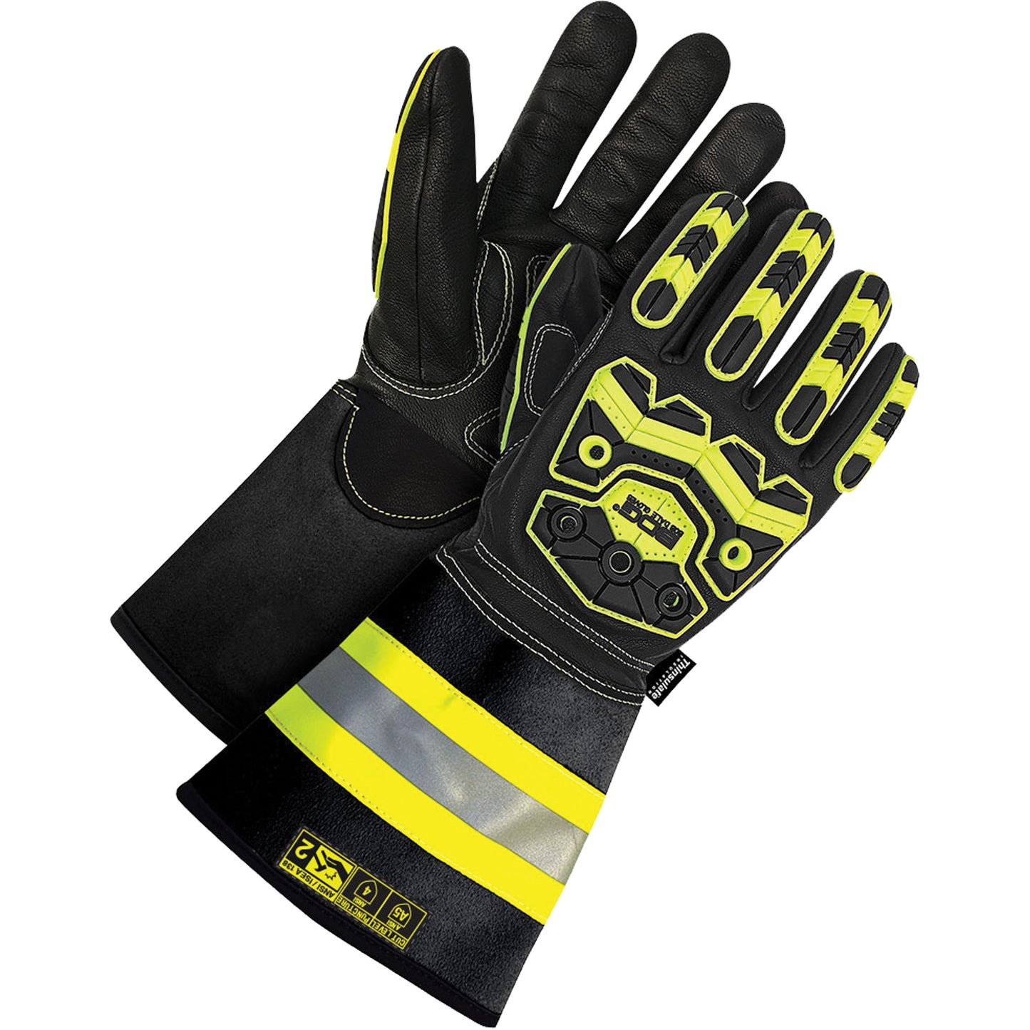 Bob Dale Gloves Deny™ Winter Lined Oil Resistant Gloves, Size Medium, Goatskin Shell, ANSI/ISEA 105 Level 4/ASTM ANSI Level A5