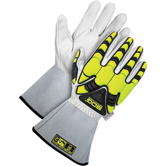 Bob Dale Gloves Cut-X™ Winter Impact Resistant Gloves, Size 3X-Large, Aramid Shell, ANSI/ISEA 105 Level 3/ASTM ANSI Level A5