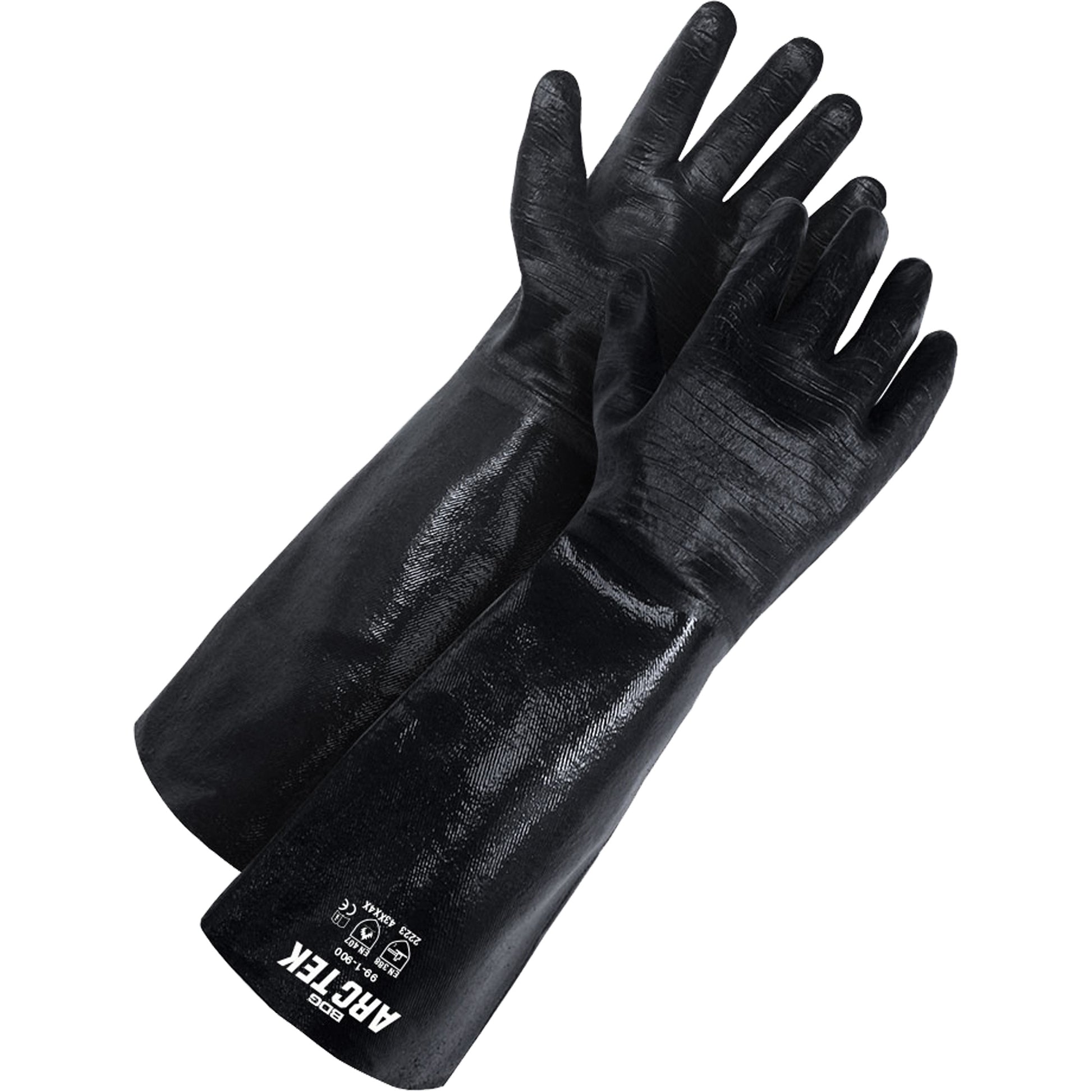 Bob Dale Gloves Arc Tek™ Coated Glove, Size 10, 9" L, Neoprene, Jersey Inner Lining