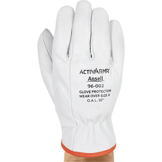 ActivArmr ActivArmr® 96-002 Low Voltage Leather Protector Gloves, Size 10, 10" L