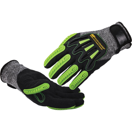  Tilsatec® Cut Resistant Gloves, Size X-Large/10, 13 Gauge, Nitrile Coated, Spandex/UHMWPE Shell, ASTM ANSI Level A5/EN 388 Level 5
