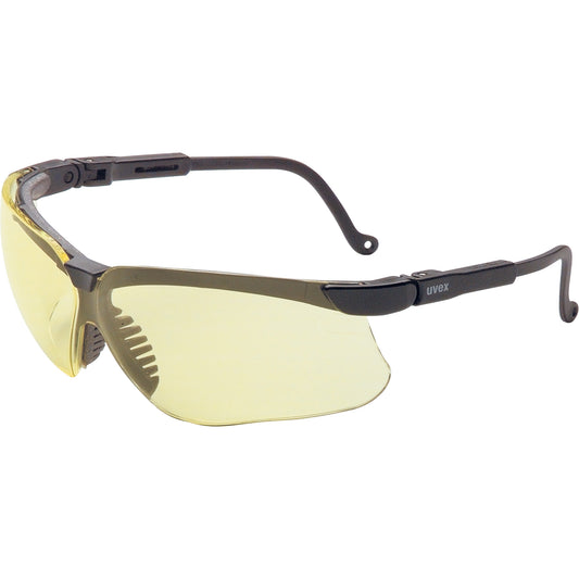 Honeywell Uvex HydroShield® Genesis® Safety Glasses, Amber Lens, Anti-Fog/Anti-Scratch, ANSI Z87+/Meets/Exceeds CSA Z94.3