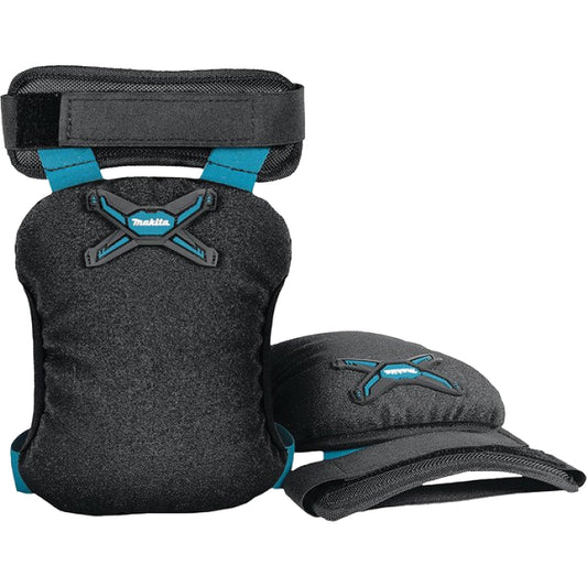 Makita TH3 Knee Pad Set, Hook and Loop Style, Foam Caps, Foam Pads