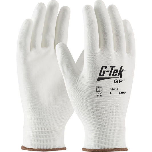 Protective Industrial Products G-Tek® GP™ Coated Gloves, 2X-Large, Polyurethane Coating, 13 Gauge, Nylon Shell