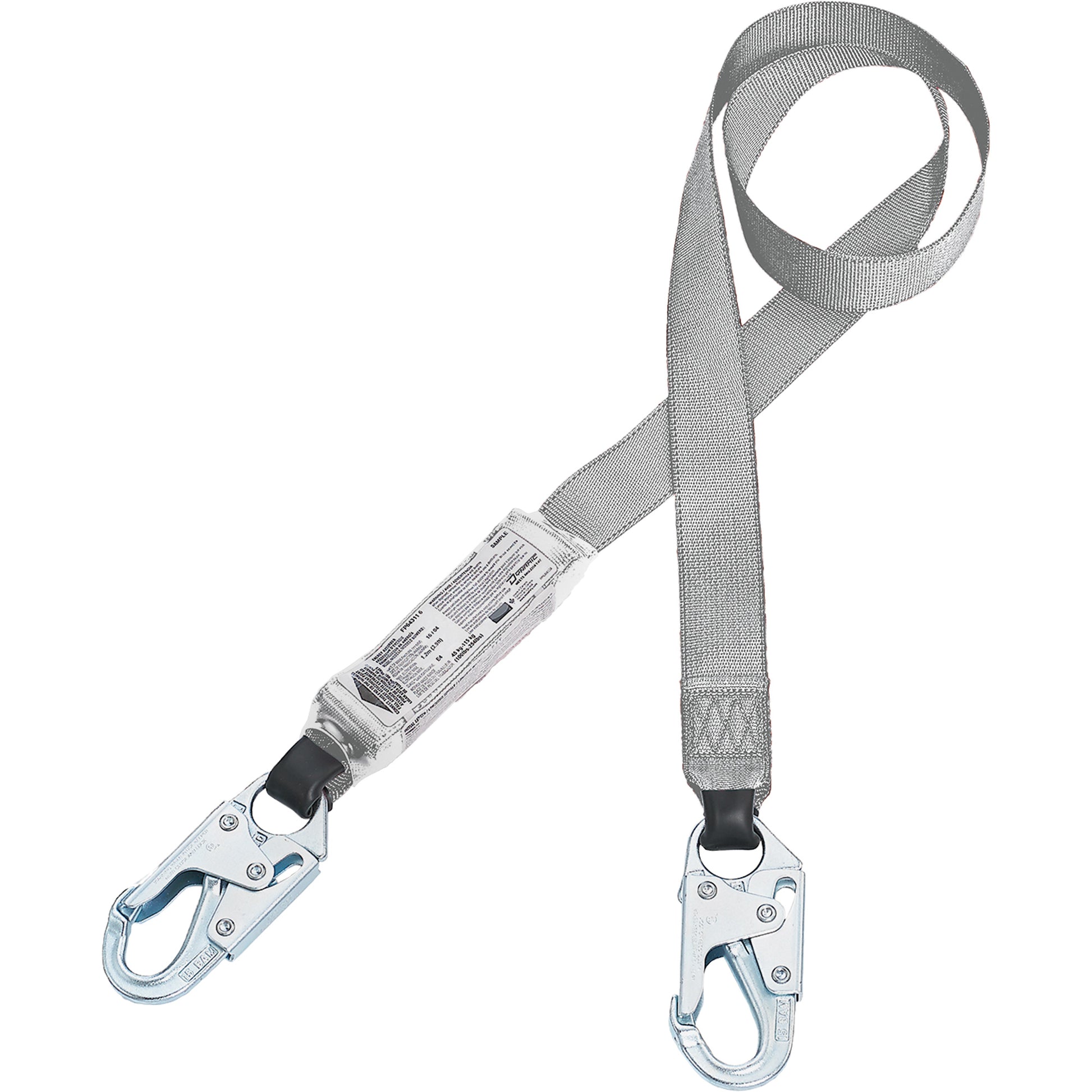 Protective Industrial Products Dynamic™ Dyna-One Energy Absorber Lanyard, 1 Legs, 6', CSA Class B, Polyester