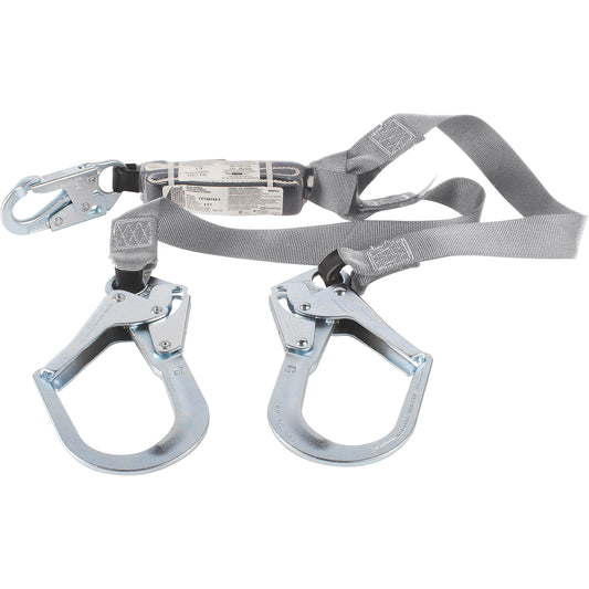 Protective Industrial Products Dynamic™ Dyna-One Energy Absorber Lanyard, 2 Legs, 6', CSA Class B, Polyester