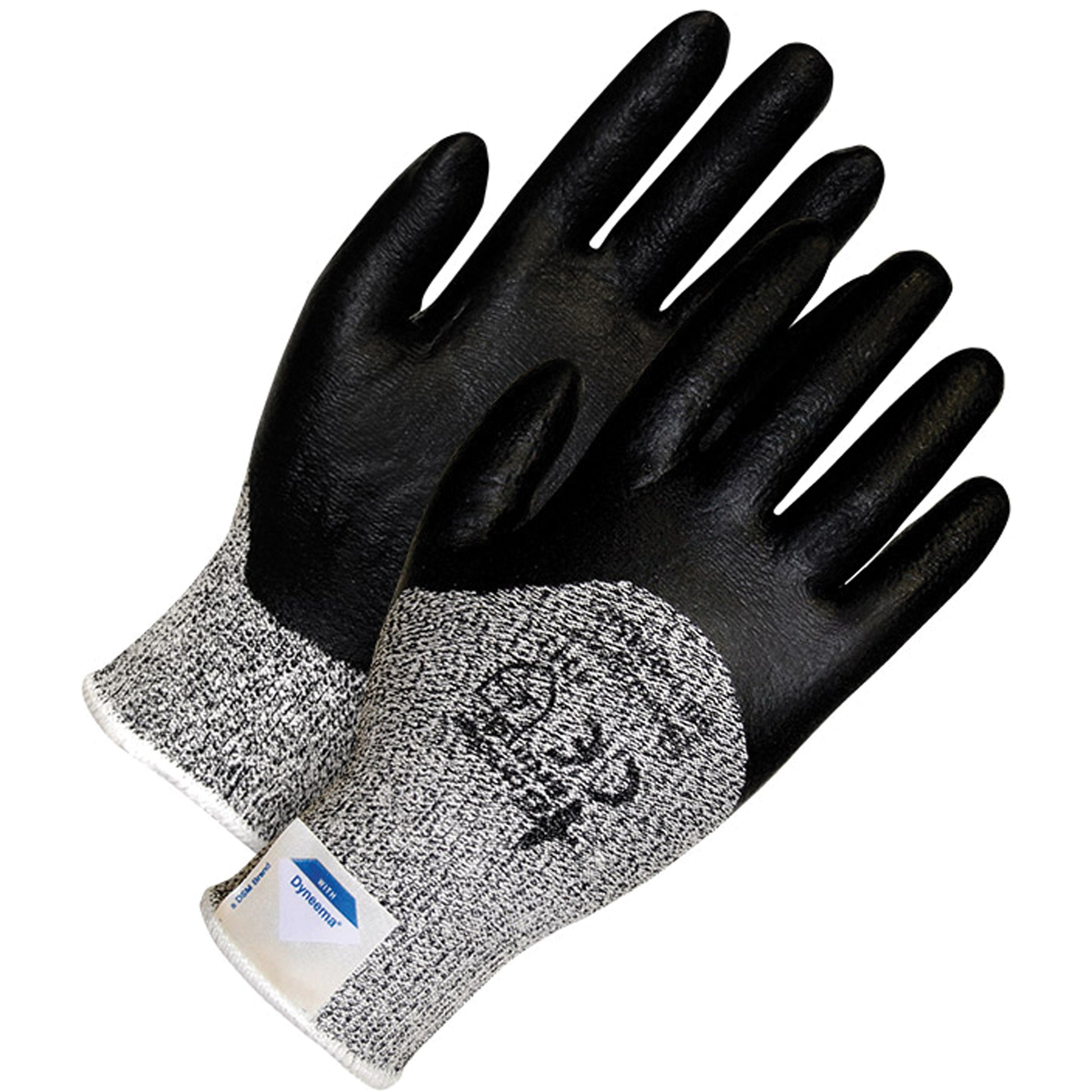 Bob Dale Gloves Cut-X® Cut Resistant Gloves, Size 11/2X-Small, Foam Nitrile Coated, Dyneema® Shell, EN 388 Level 3/EN 388 Level B