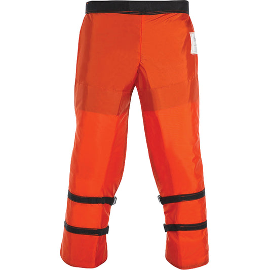 Natpro Chainsaw Chaps, Orange, Nylon