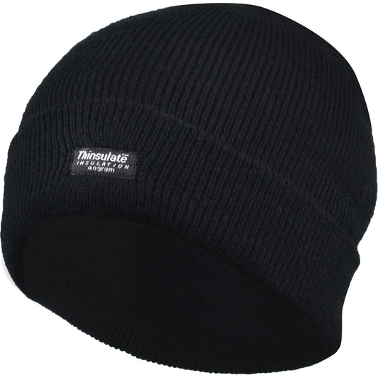 GKS Lined Cuff Tuque, Thinsulate™ Lining, One Size, Black