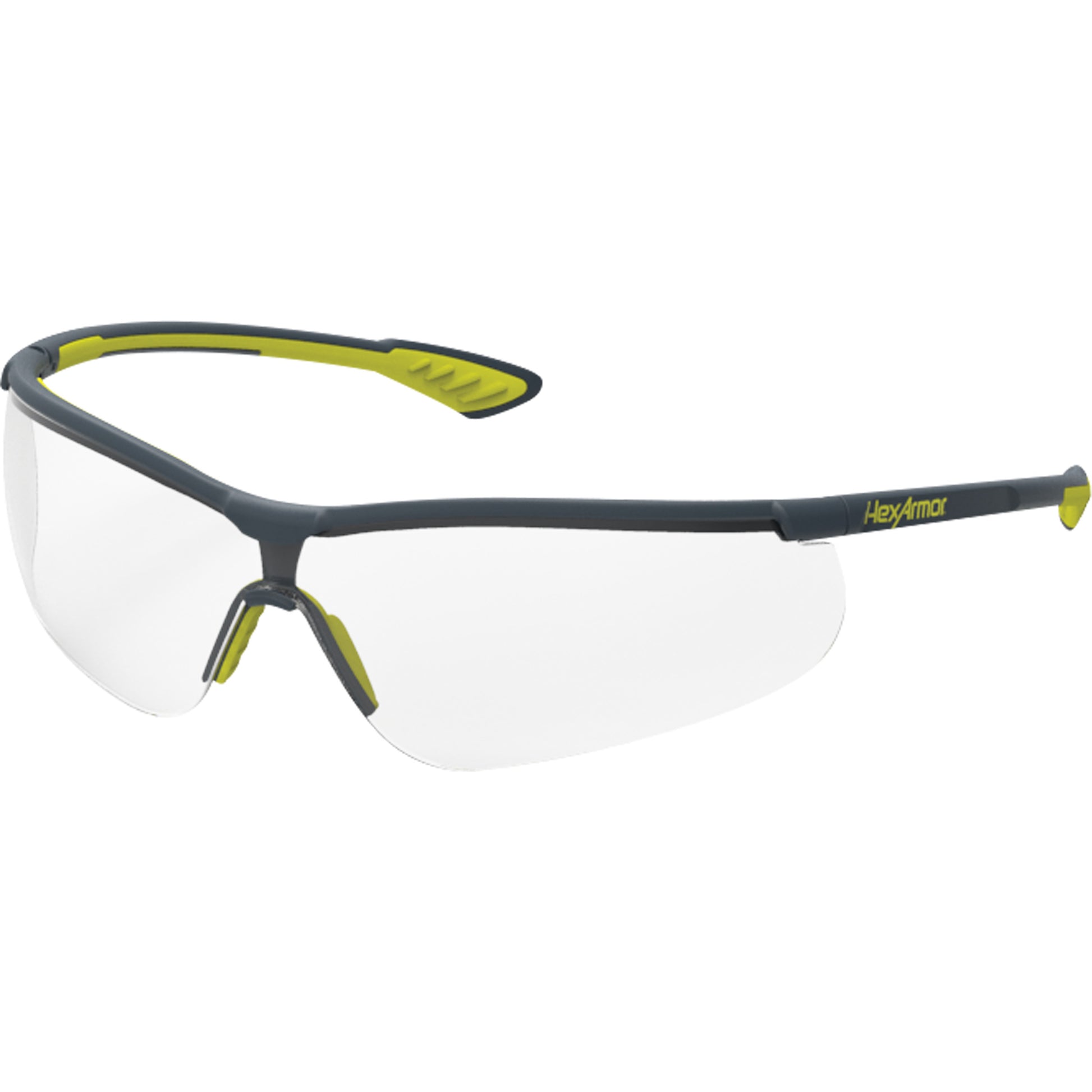 Hexarmor TruShield®S Safety Glasses, Clear Lens, Anti-Fog/Anti-Scratch, ANSI Z87+/Meets/Exceeds CSA Z94.3