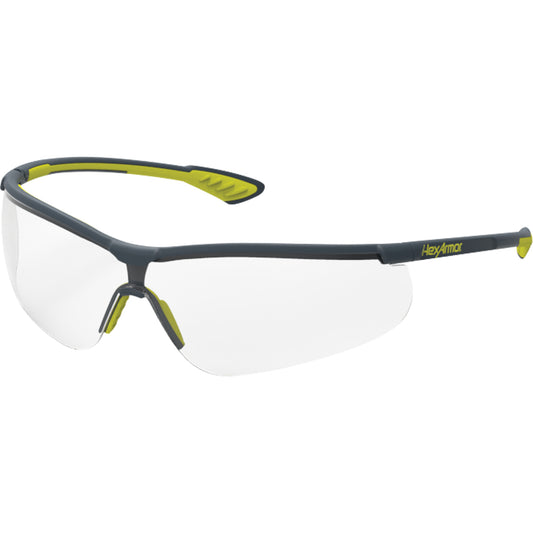 Hexarmor TruShield®S Safety Glasses, Clear Lens, Anti-Fog/Anti-Scratch, ANSI Z87+/Meets/Exceeds CSA Z94.3