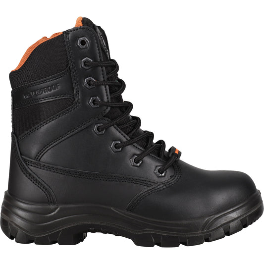 JB Goodhue Safety Boots, Leather, Steel Toe, Size 11, Impermeable