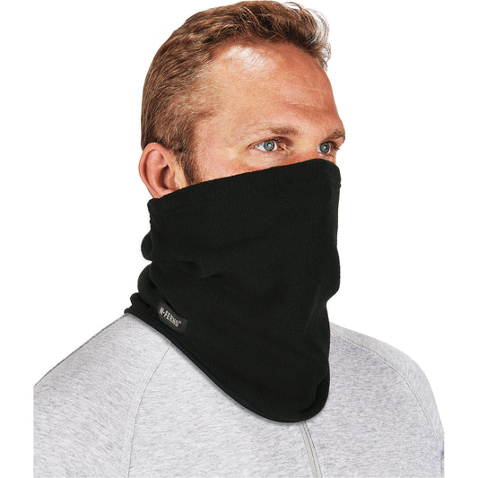 Ergodyne N-Ferno® 6960 Neck Gaiter, Black, Fleece