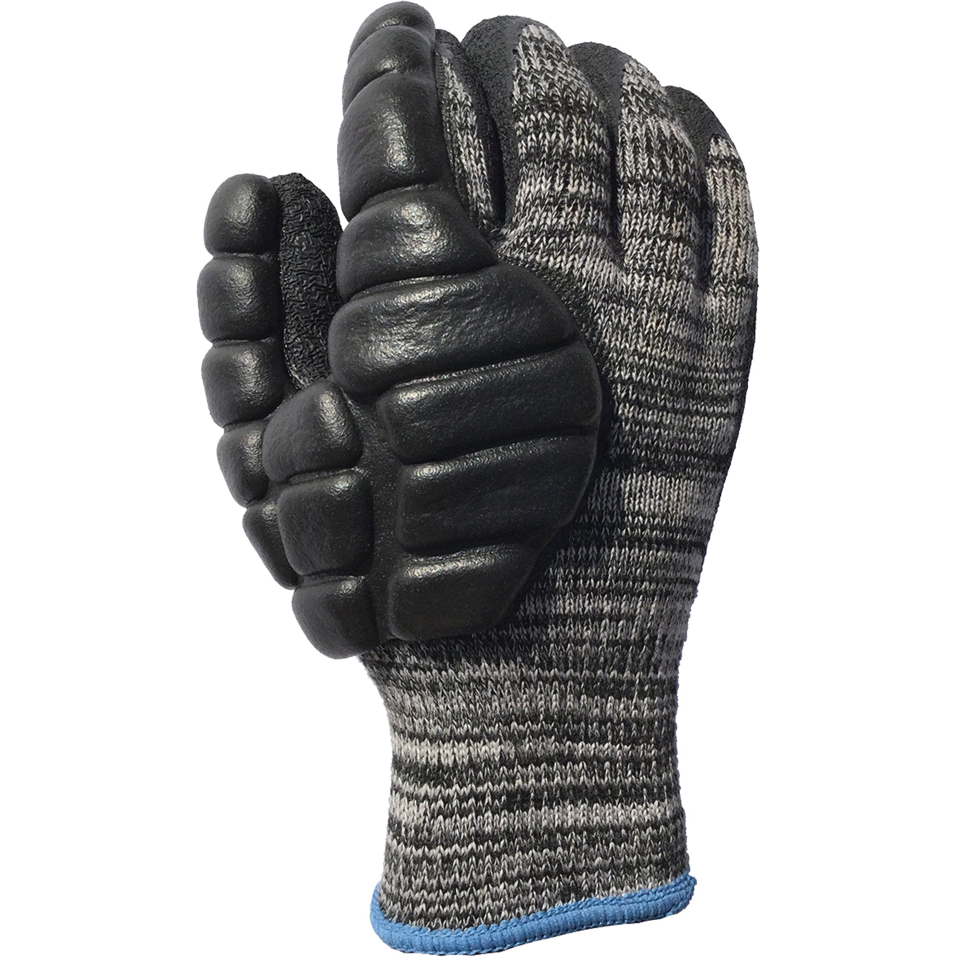 Impacto Anti-Impact Coated Hammer Gloves, 10/X-Large, Synthetic Palm, Elastic Cuff