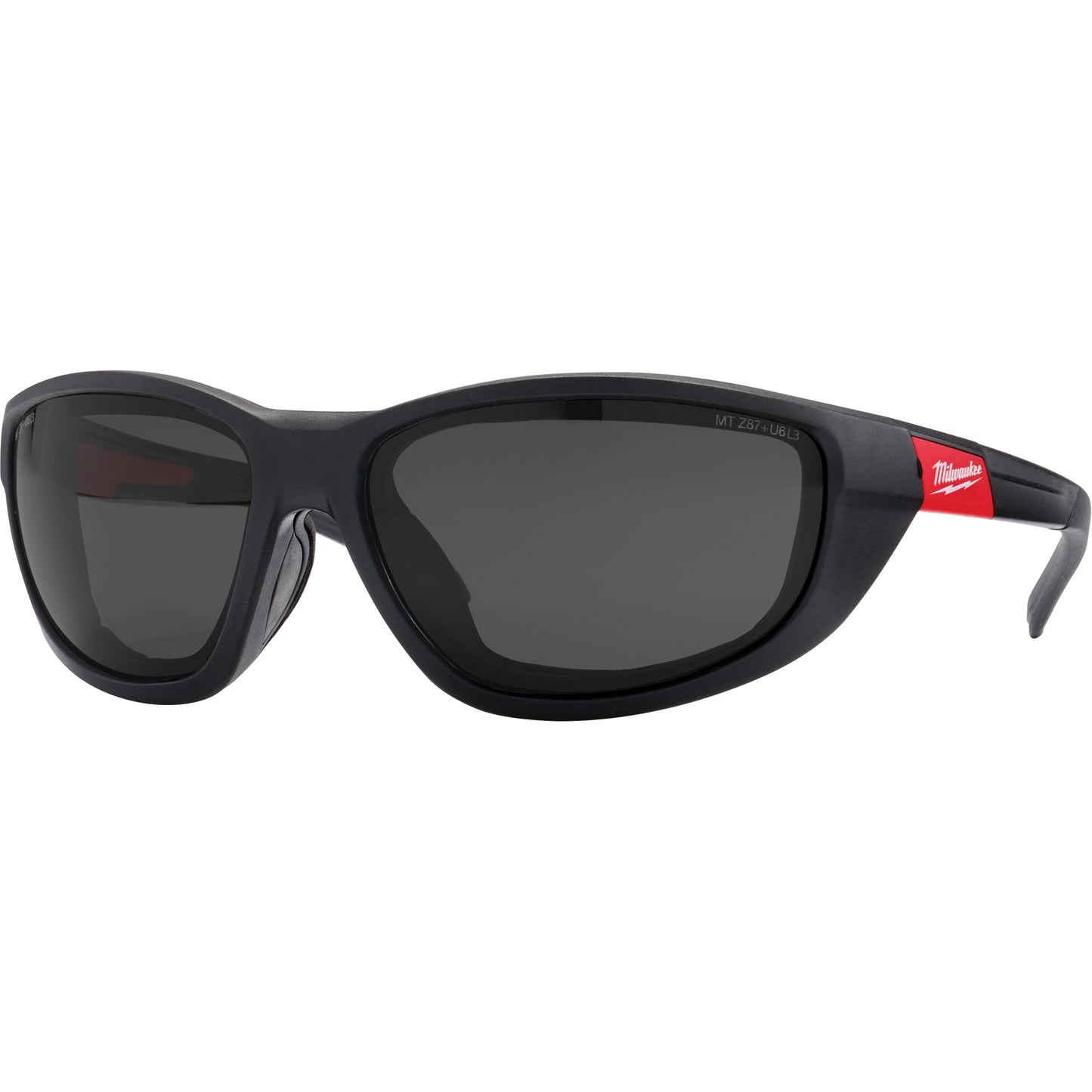 Milwaukee Performance Safety Glasses with Gaskets, Smoke Lens, Anti-Fog/Anti-Scratch/Polarized, ANSI Z87+/Meets/Exceeds CSA Z94.3
