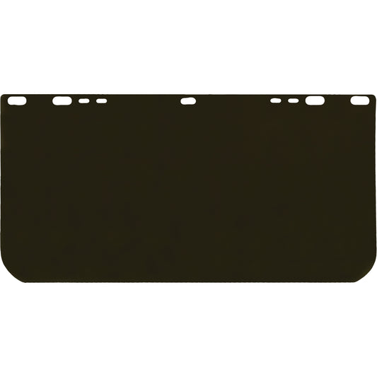 Dentec Valuguard™ Visor, Polycarbonate, Green Tint