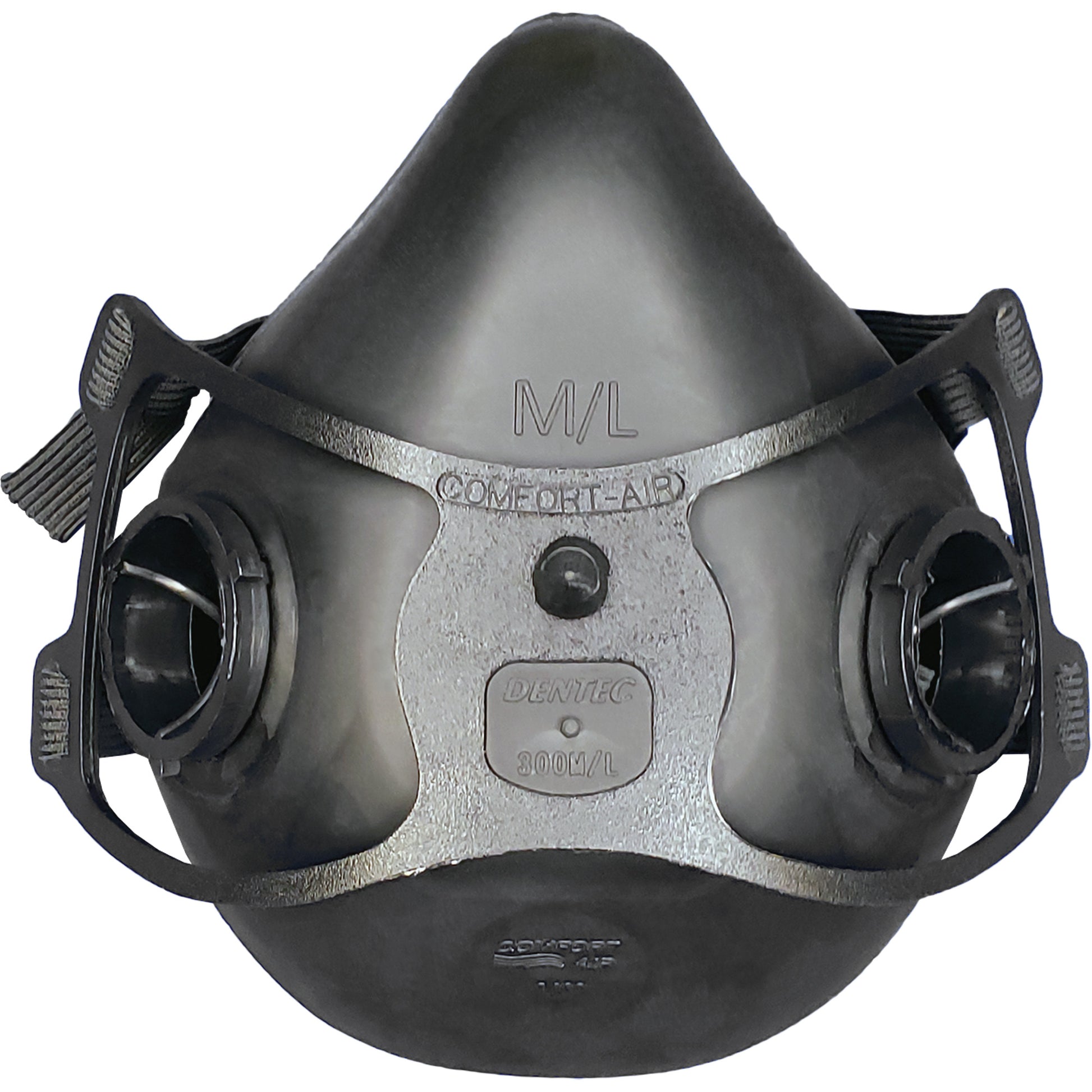 Dentec Comfort-Air® 400Nx Half Mask without Exhalation Valve, Elastomer/Rubber, Medium/Large