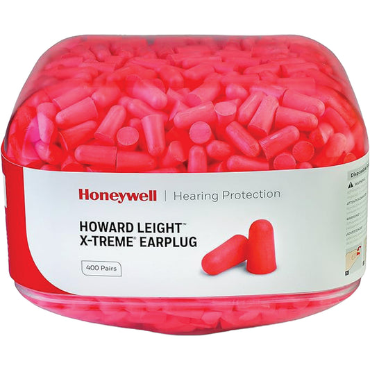 Honeywell Howard Leight™ X-Treme™ Disposable Earplugs, Bulk - Canister