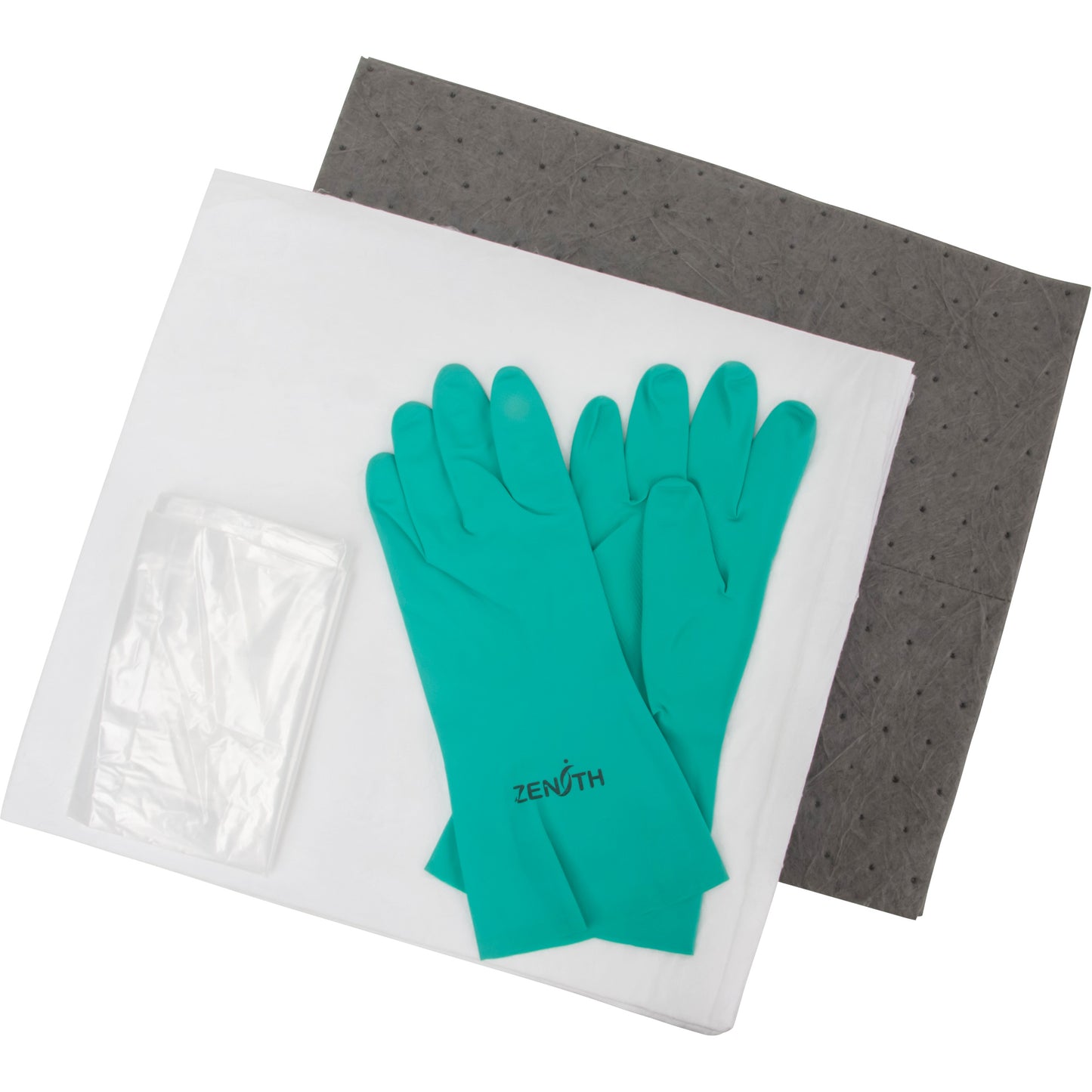 Zenith Safety Products Spill Kit, Oil Only/Universal, Bag, 5 US gal. Absorbancy