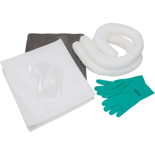 Zenith Safety Products Spill Kit, Oil Only/Universal, Bag, 10 US gal. Absorbancy