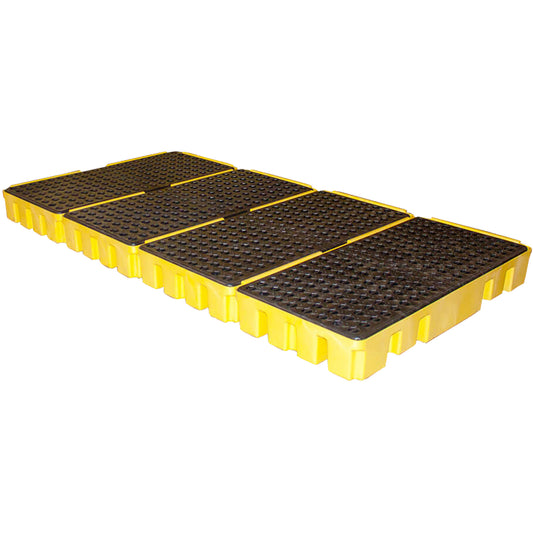 Enpac Low Profile Spill Pallet, 102 US gal. Spill Capacity, 96" x 49" x 6.5"