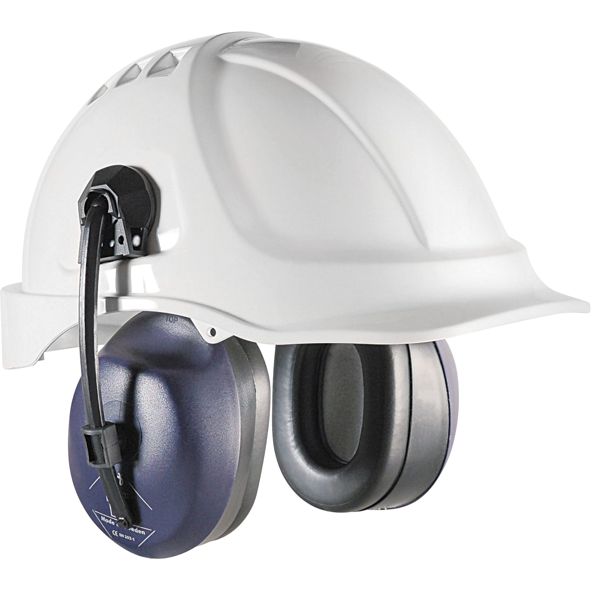 Hellberg Safety H12K Earmuffs, Cap Mount, 28 NRR dB