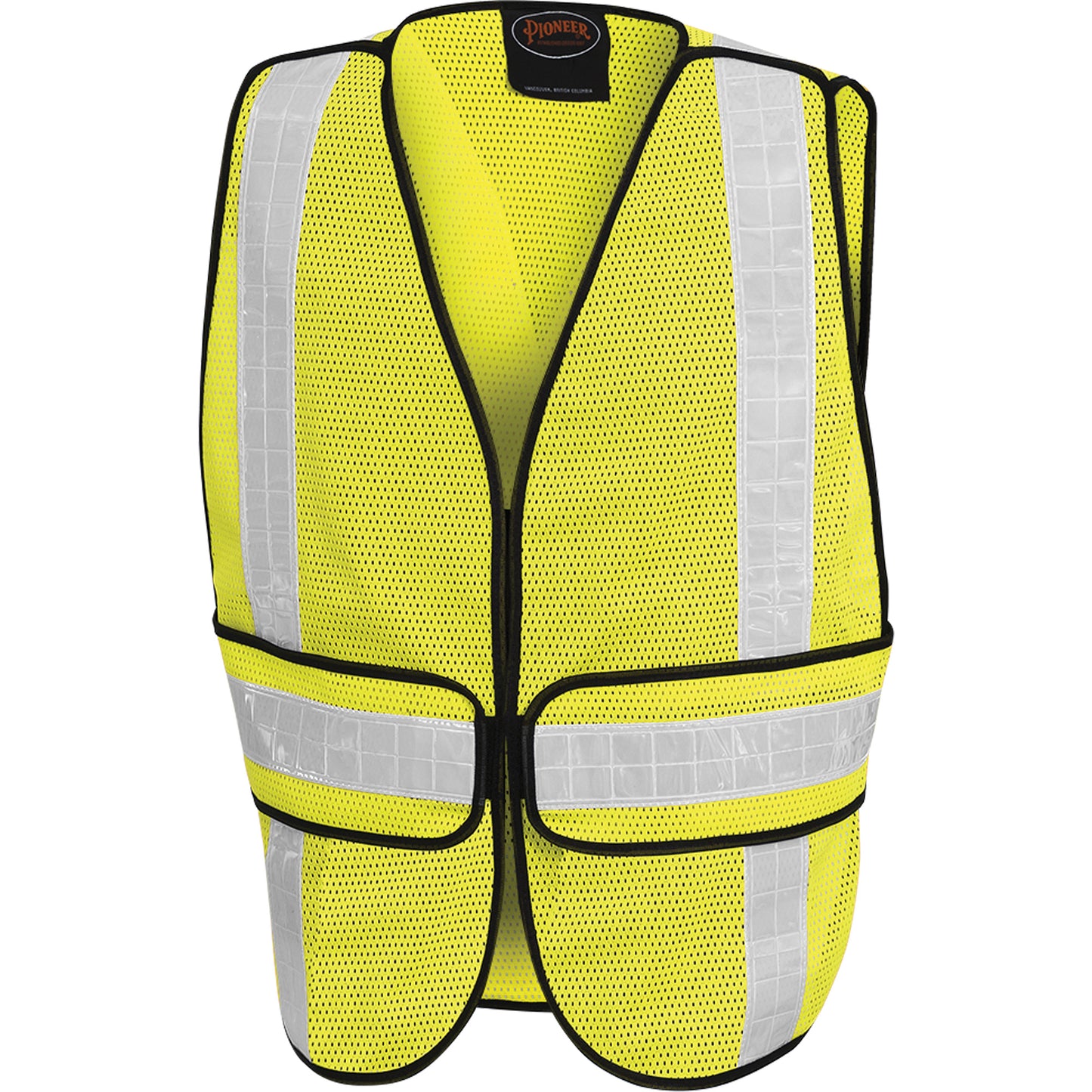 Pioneer 592B All-Purpose Mesh Vest, High Visibility Lime-Yellow, Polyester