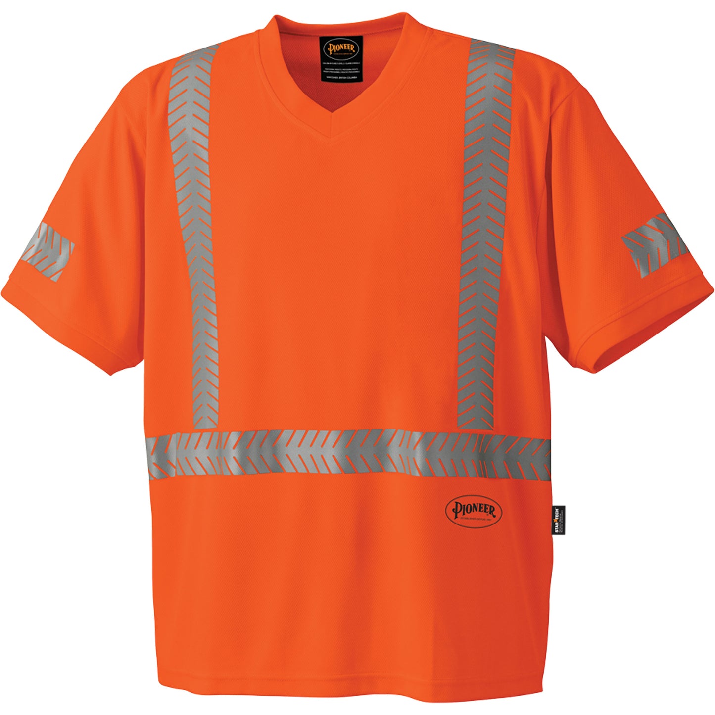 Pioneer 6900 CoolPass® UV Protection Safety T-Shirt, X-Large, High Visibility Orange