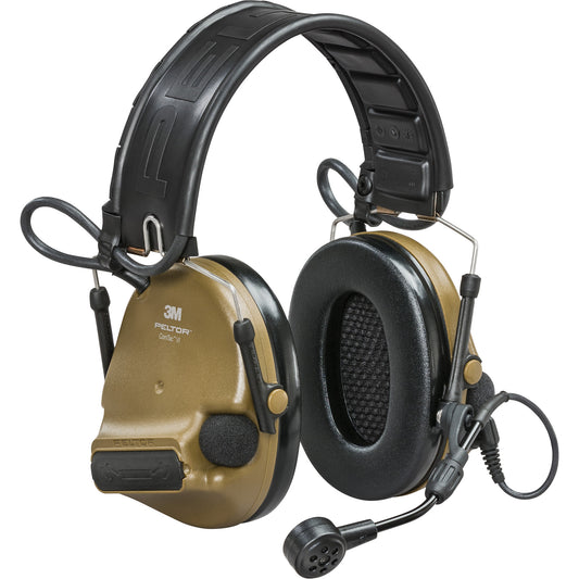 3M Peltor™ ComTac™ VI NIB Headset with Arc, Headband Style, 23 dB