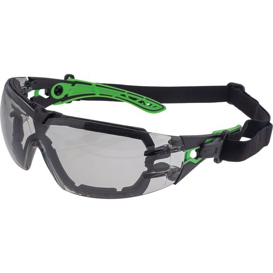 Encon Veratti® Primo™ 2021 Safety Glasses, Light Grey Lens, Anti-Fog, ANSI Z87+/Meets/Exceeds CSA Z94.3