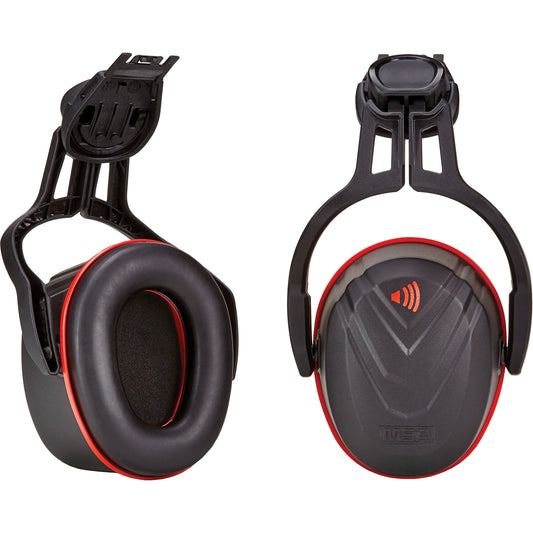 MSA V-Gard® Cap Mounted Hearing Protection, Cap Mount, 31 NRR dB