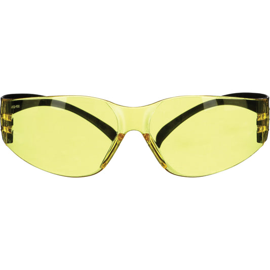 3M SecureFit™ 100 Series Safety Glasses, Amber Lens, Anti-Fog/Anti-Scratch, ANSI Z87+/Meets/Exceeds CSA Z94.3