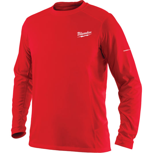 Milwaukee Workskin™ Long Sleeve Shirt, Men's, Large, Red