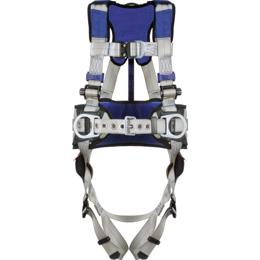 3M DBI Sala Fall Protection ExoFit™ X100 Comfort Construction Safety Harness, CSA Certified, Class ALP, Large, 310 lbs. Cap.