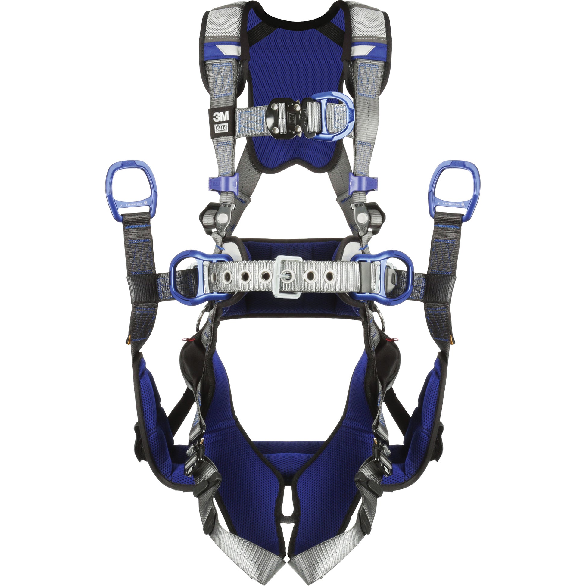 3M DBI Sala Fall Protection ExoFit™ X200 Comfort Tower Safety Harness, CSA Certified, Class ALP, Large, 310 lbs. Cap.