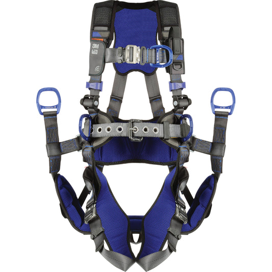 3M DBI Sala Fall Protection ExoFit™ X300 Comfort Tower Safety Harness, CSA Certified, Class ALP, 2X-Large, 310 lbs. Cap.