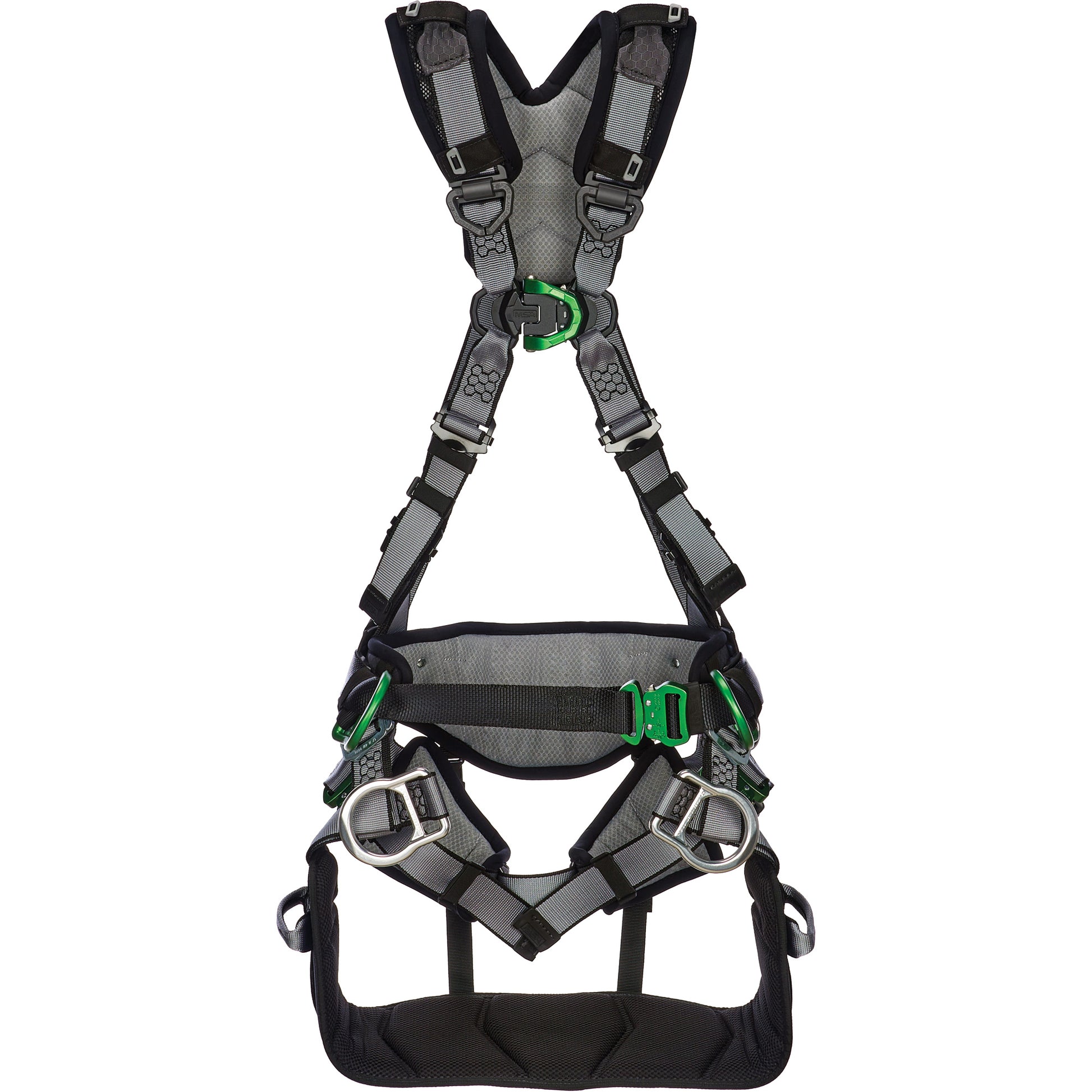 MSA V-Fit™ Full-Body Tower Harness, CSA Certified, Class ALP, X-Small, 150 lbs. Cap.